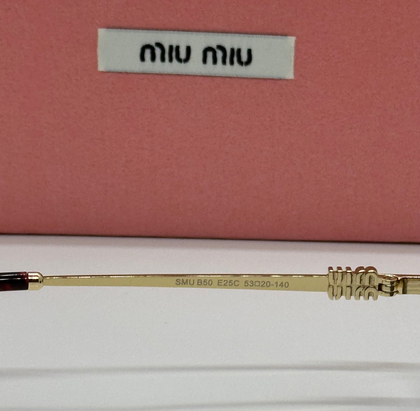 Miu Miu MU B50S Brown