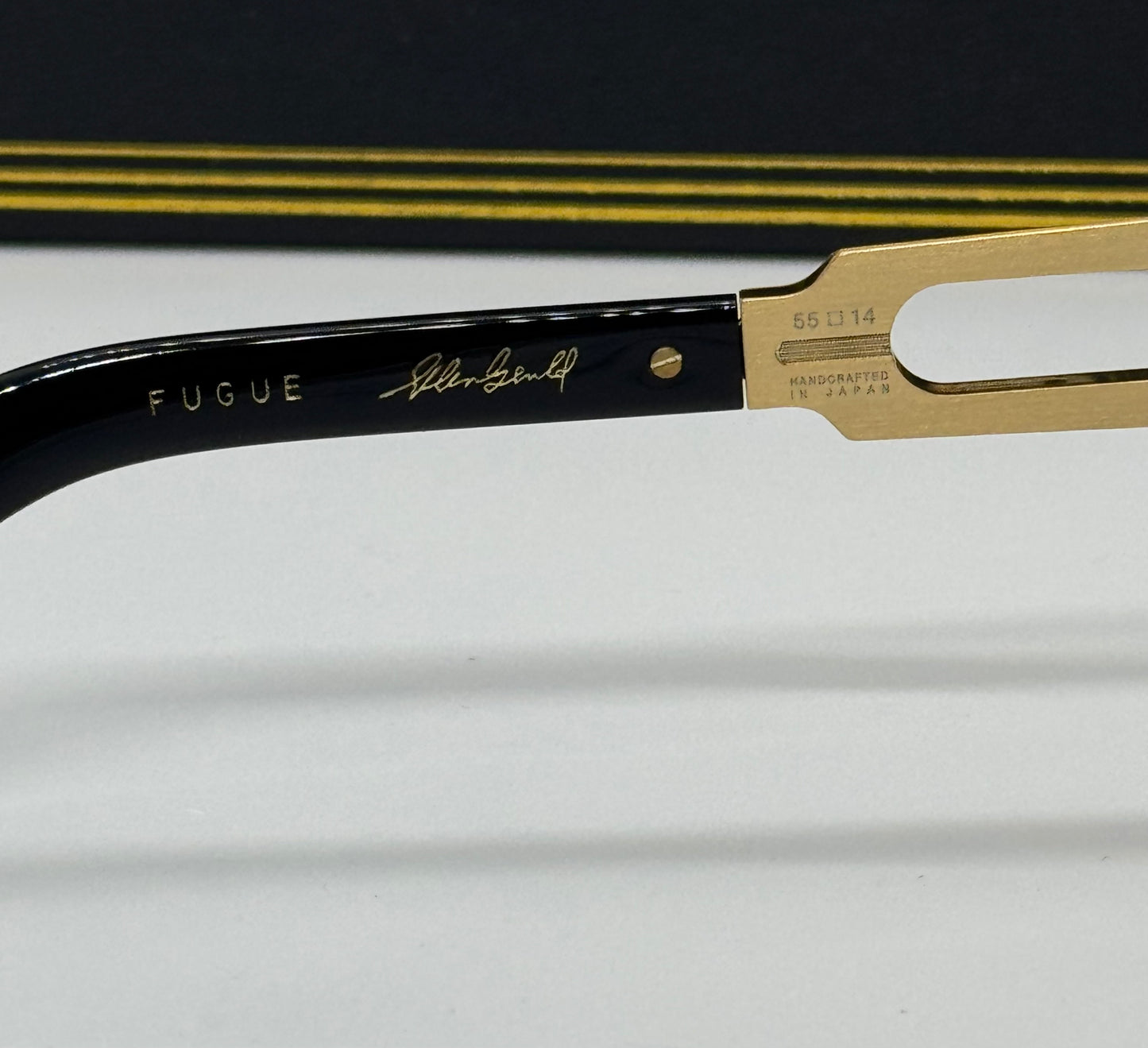Jacques Marie Mage Fugue Black x Gold Frame