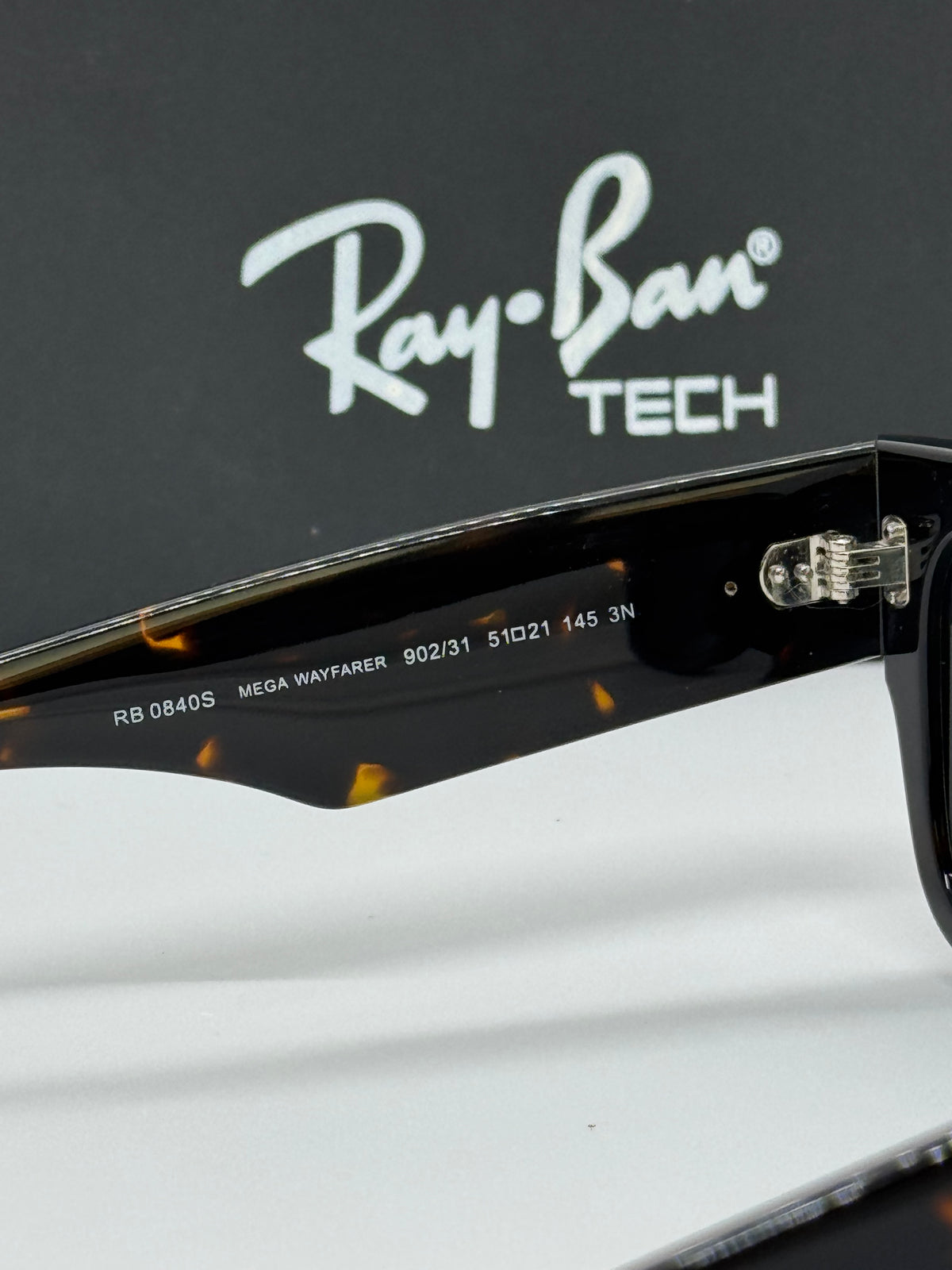 Ray-Ban Mega Wayfarer RB 0840S Tortoise Shade