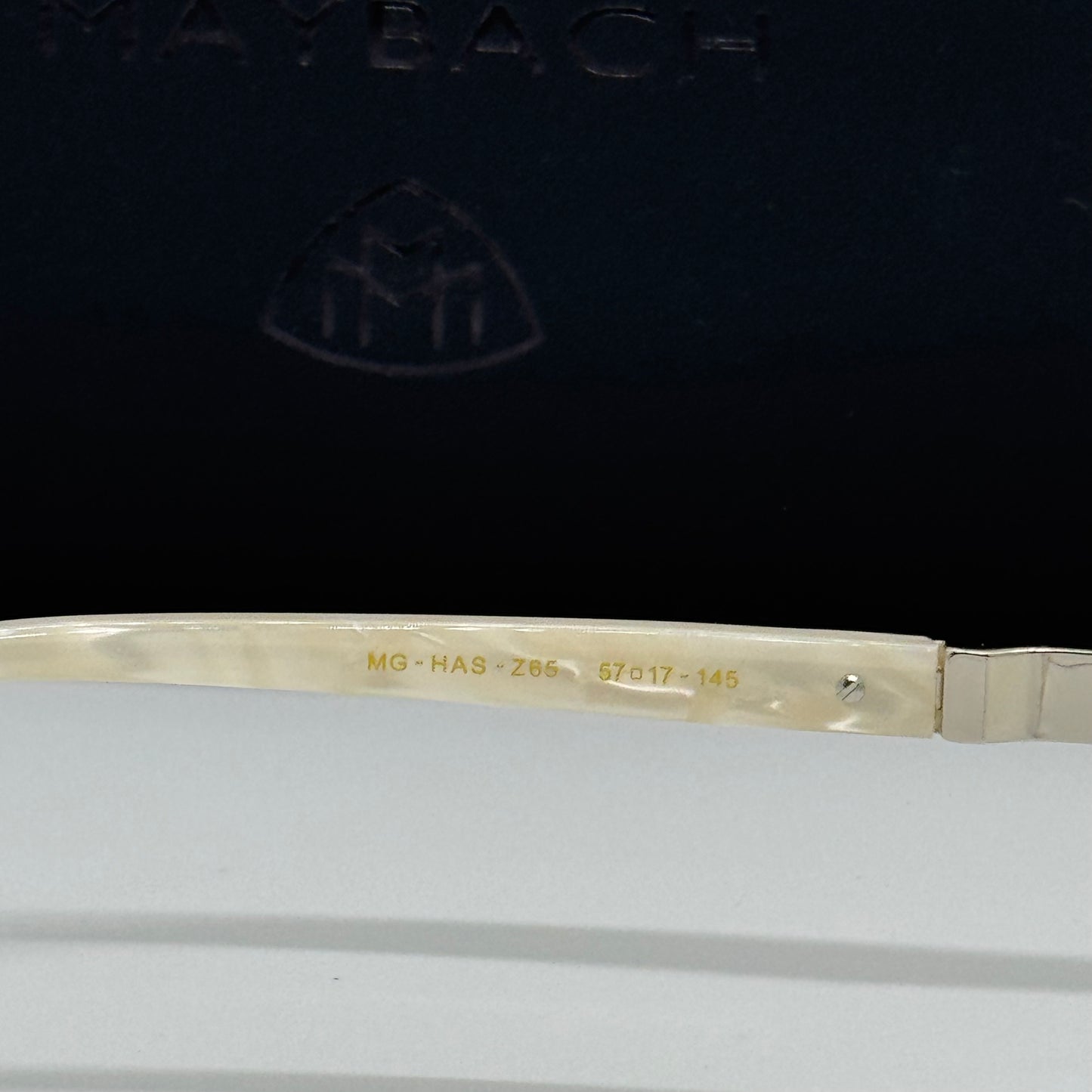 Maybach Shmphony Pearl White