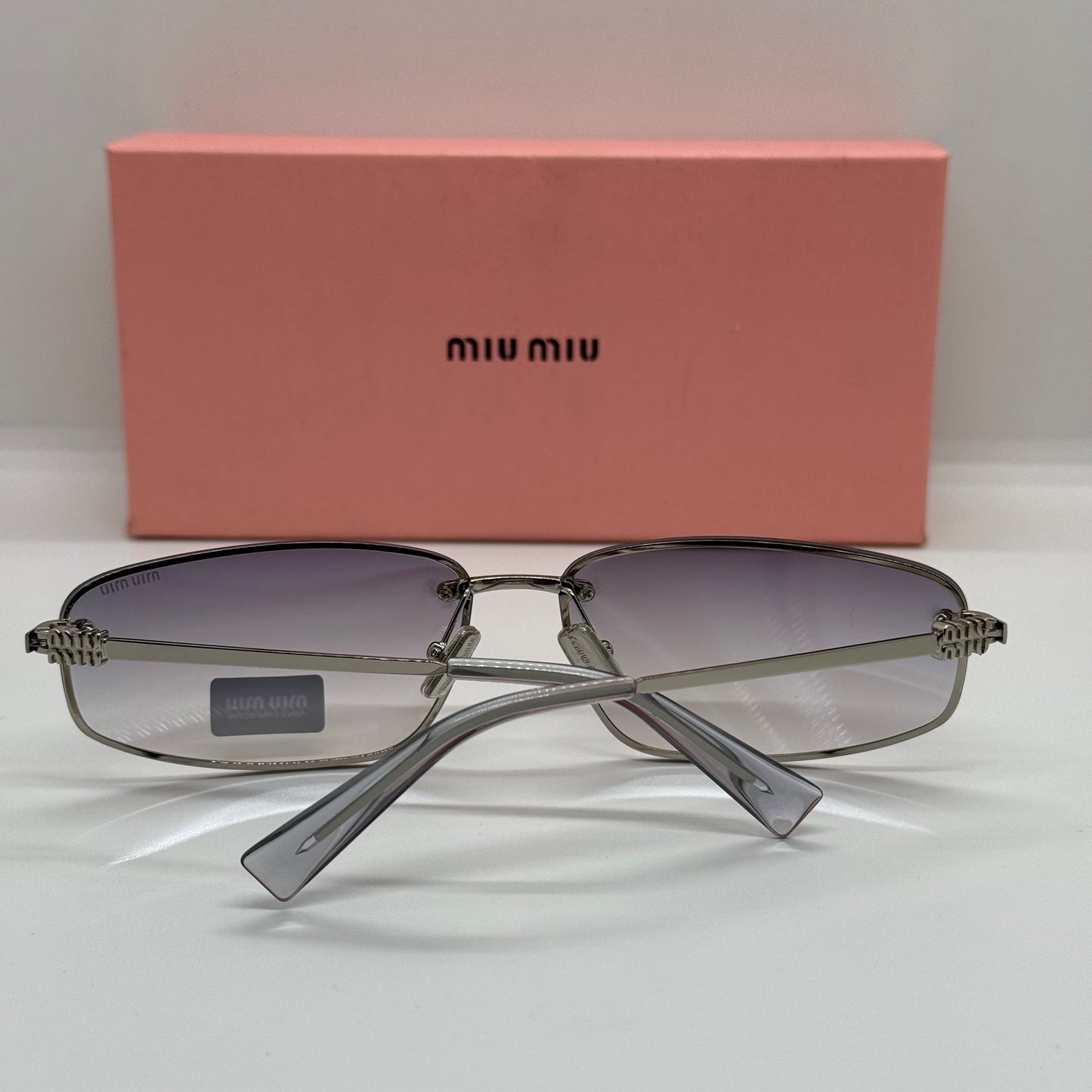 Miu Miu Gunmetal Gradient MUA50S