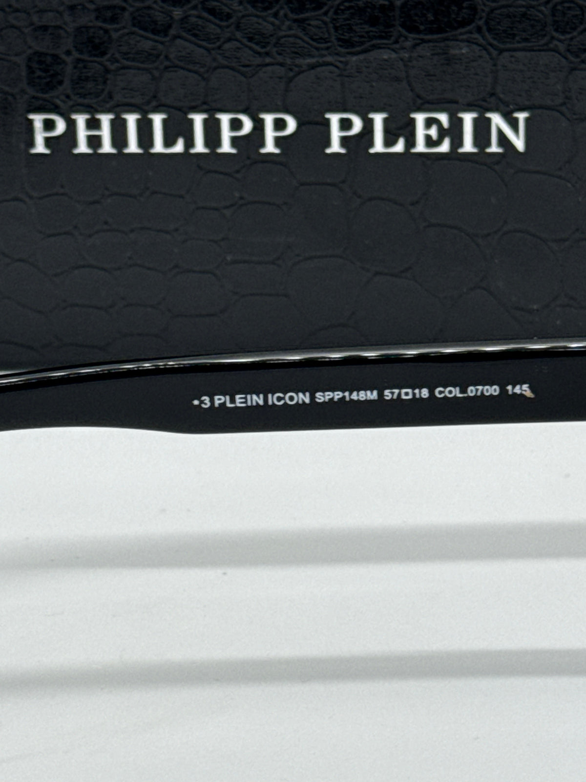 Philipp Plein Icon SPP148M Black X Silver Frame