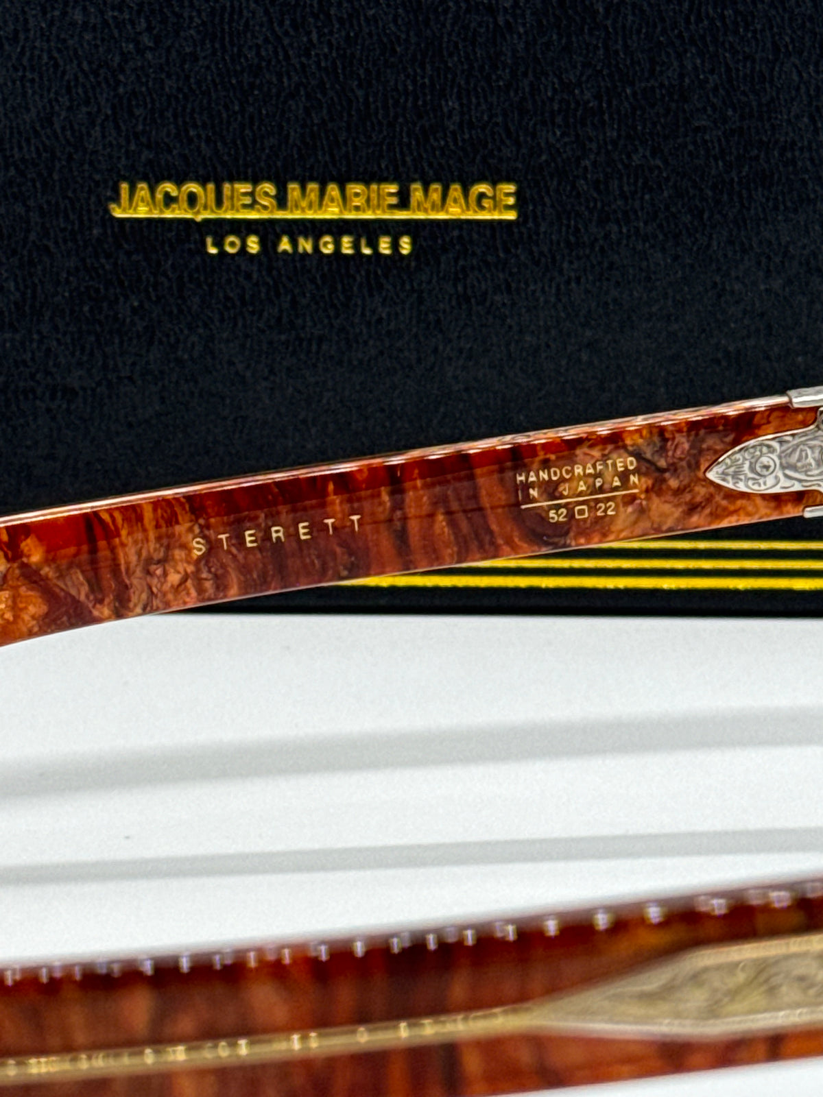 Jacques Marie Mage Sterett Fire Horn Frame