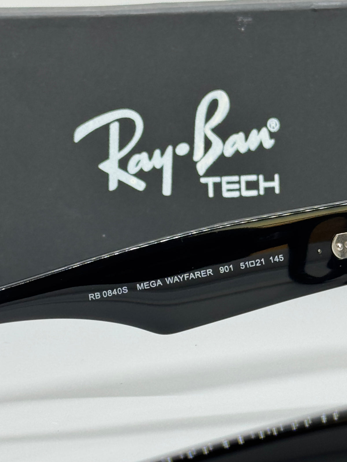 Ray-Ban Mega Wayfarer RB 0840S Black Frame