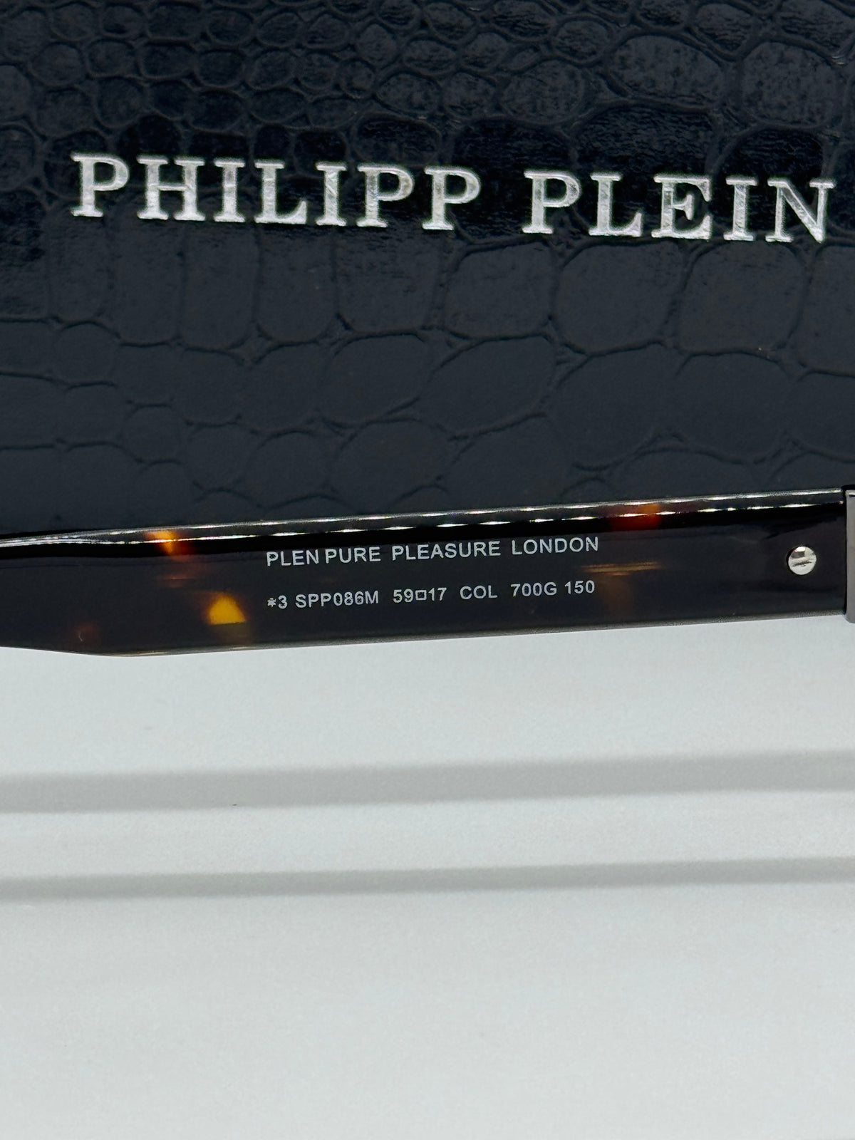 Philipp Plein VPP086 Tortoise Frame