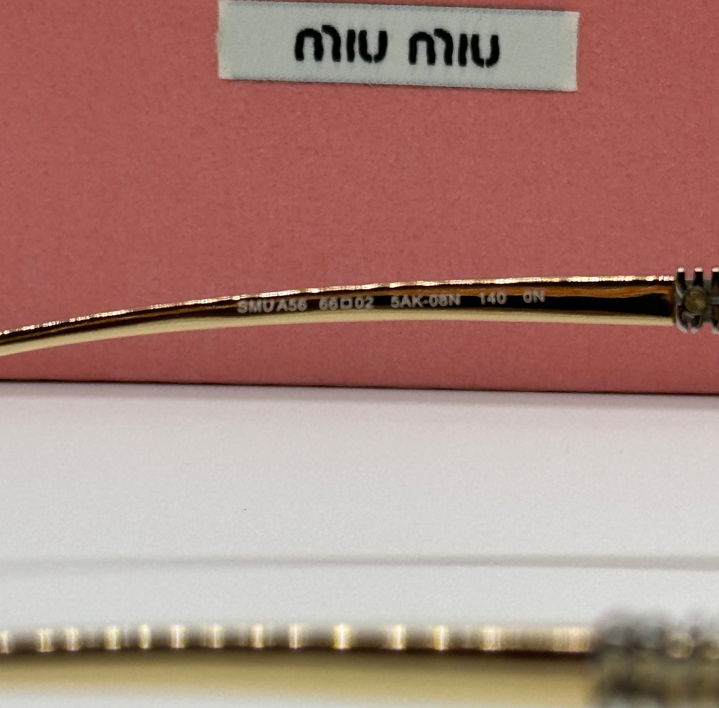 Miu Miu MU A56S Pilot Black