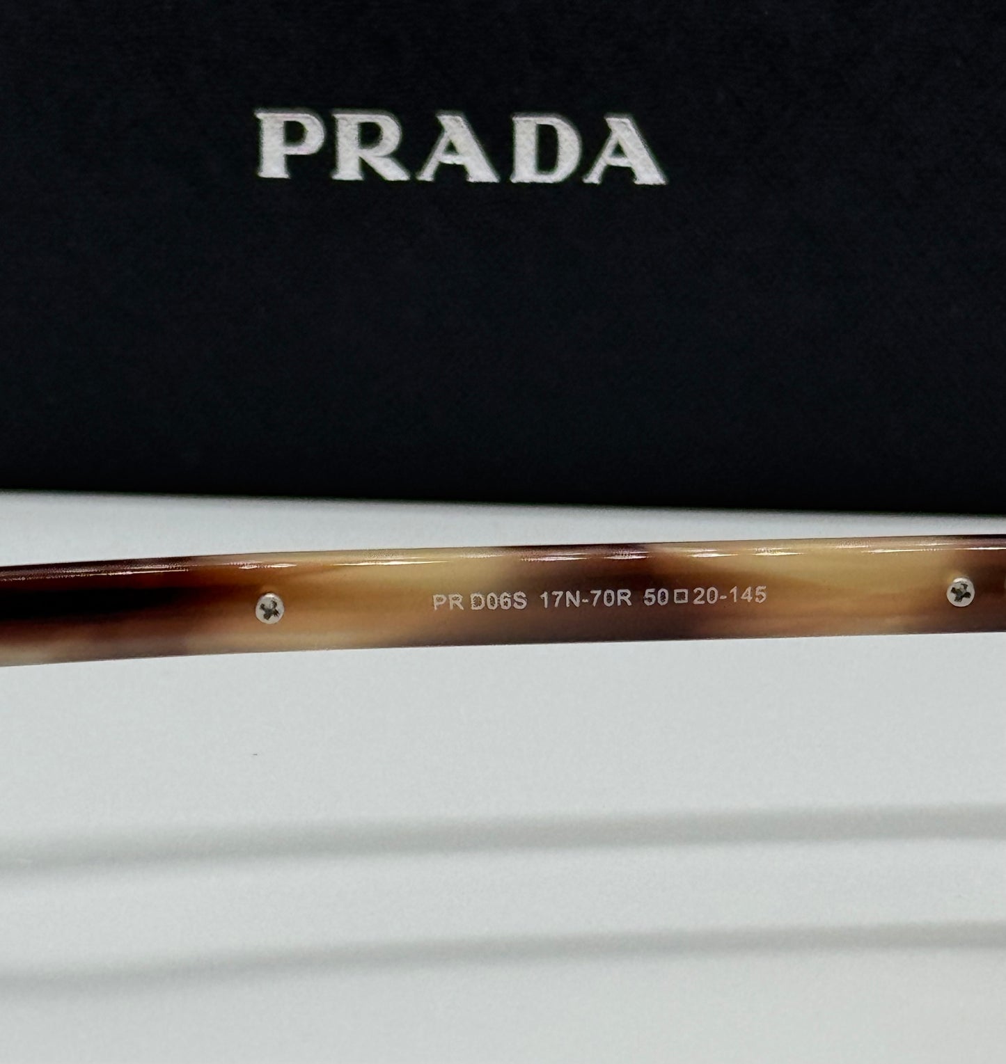 Prada PR D06S Yellow Tortoise
