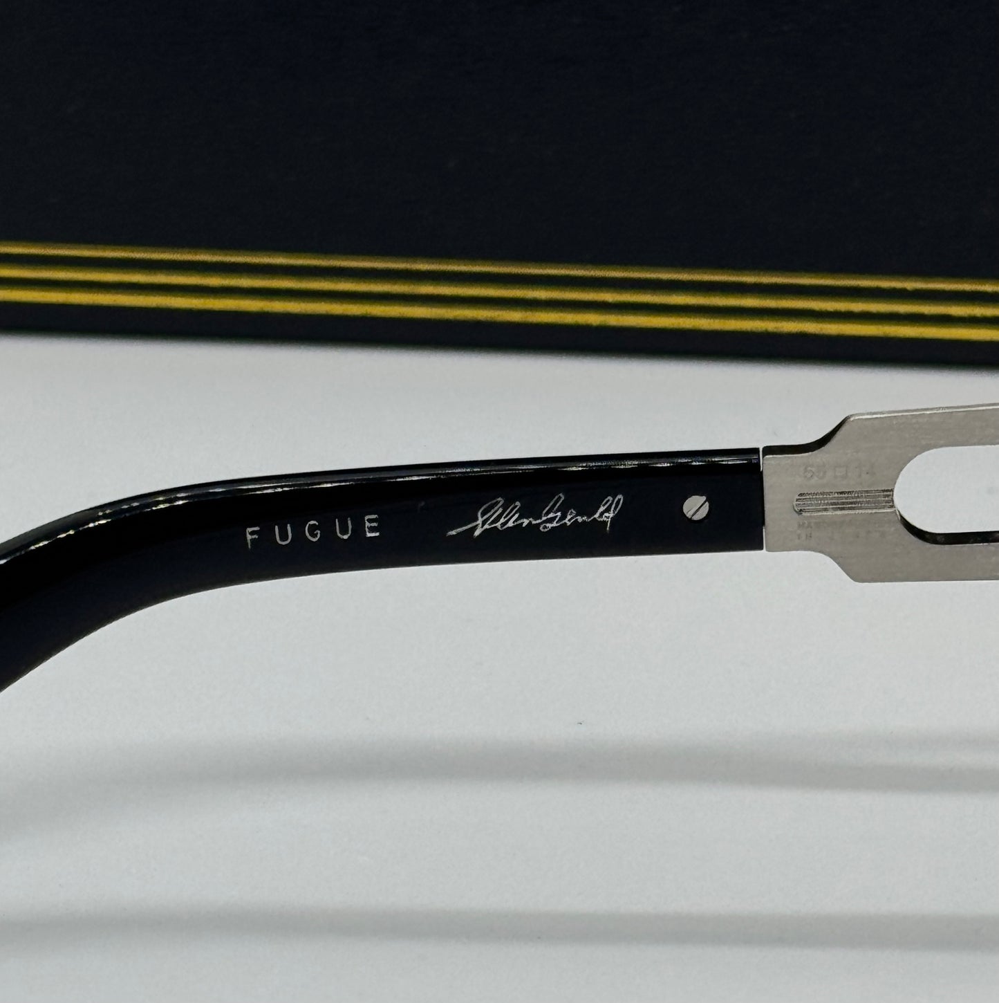 Jacques Marie Mage Fugue Black x Silver Frame