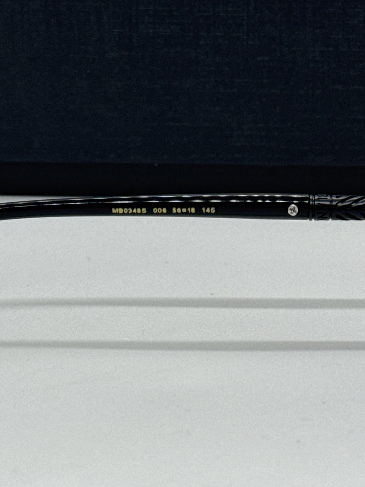 Montblanc MB0348S Black Gradient