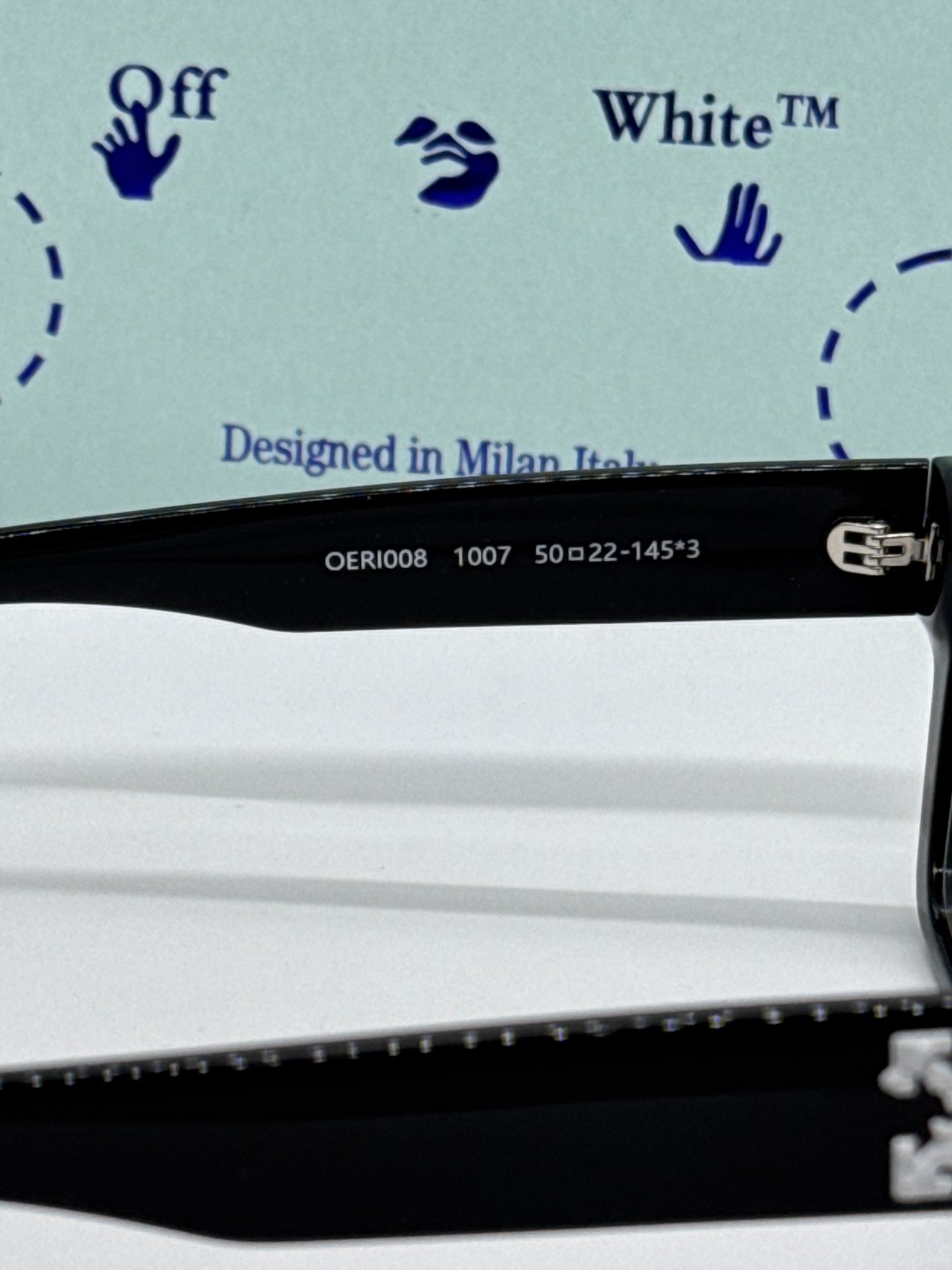 OFF-WHITE OERI008 Clear Frame