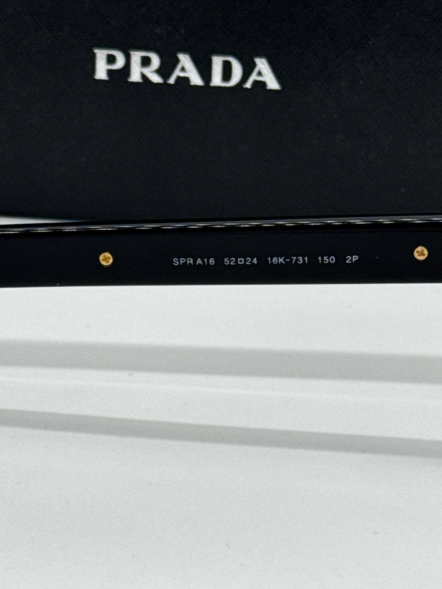 Prada SPR A16 Black Frame