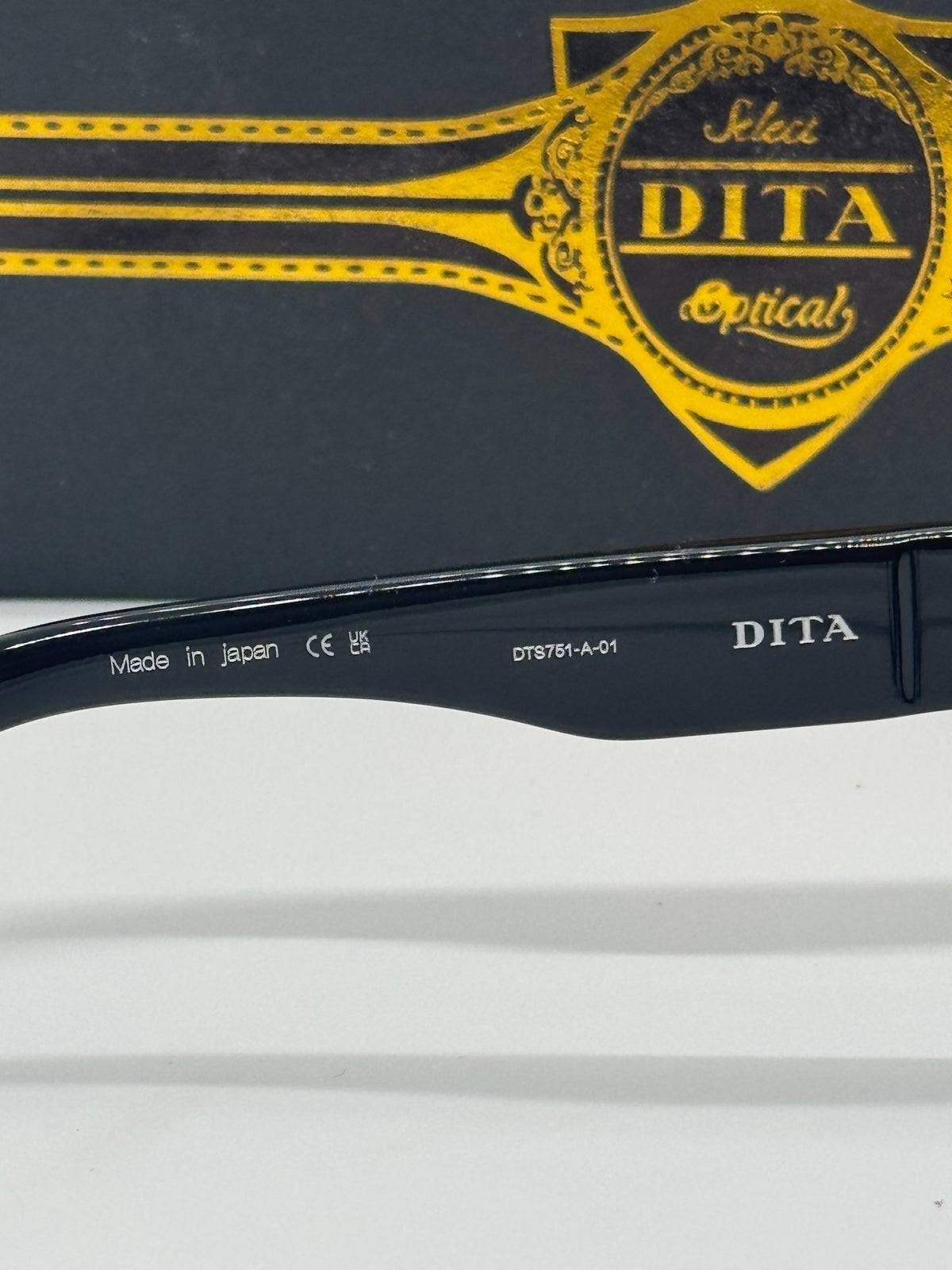 Dita Eliux Black Metallic Frame