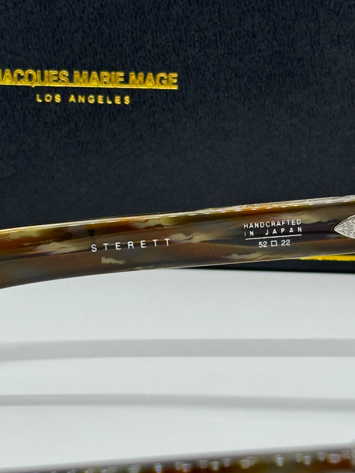 Jacques Marie Mage Sterett Black Horn Frame