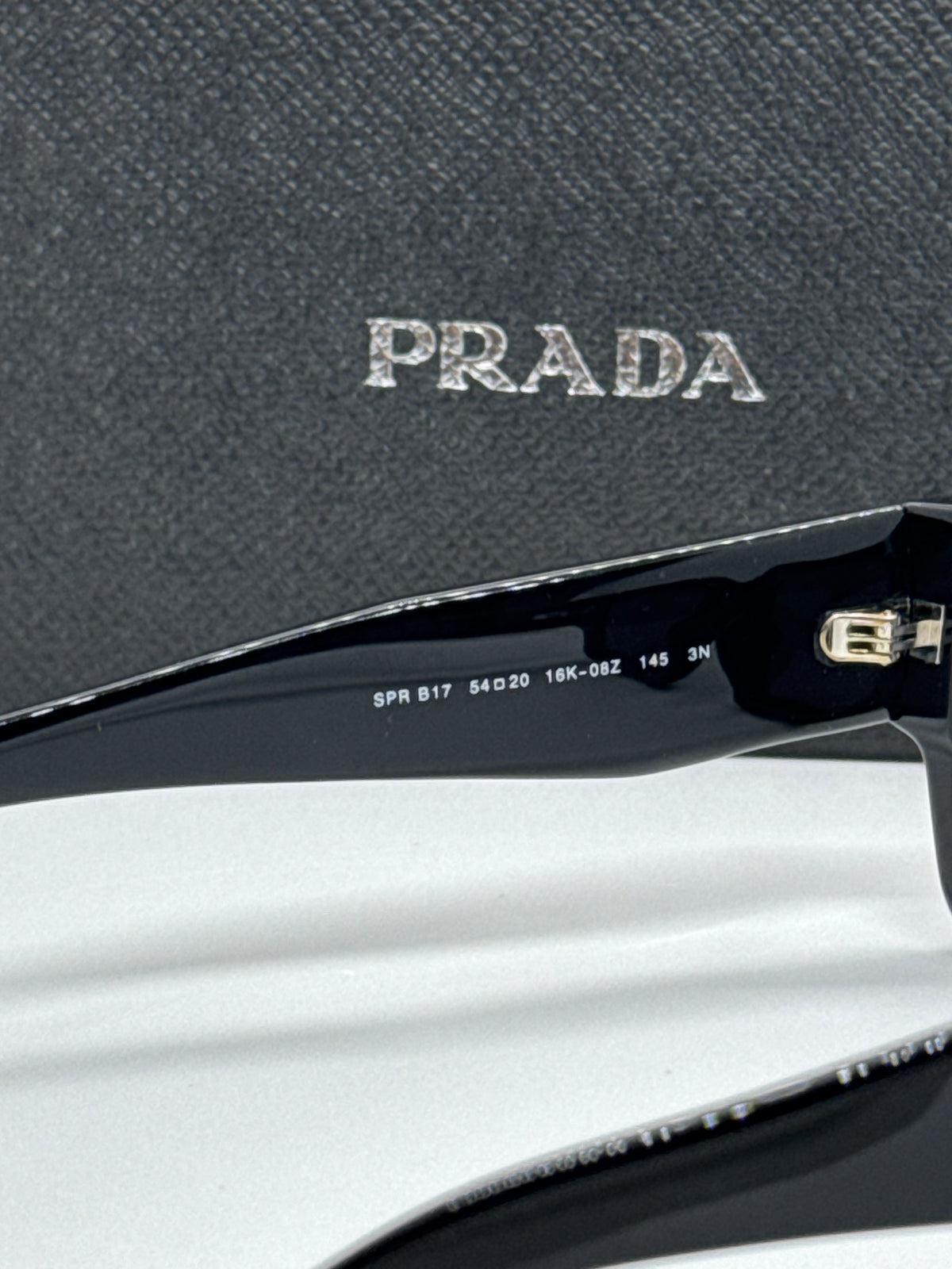 Prada SPR-B17 Rectangle Black