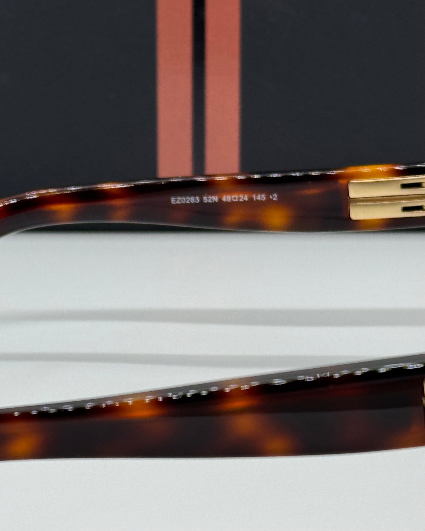 Zegna EZ0283 Dark Green Tortoise