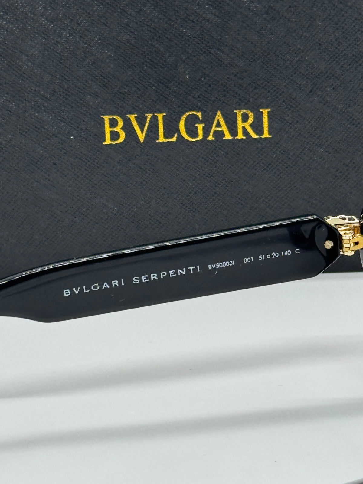 Bvlgari Serpenti BV50003I Cateye Black Frame