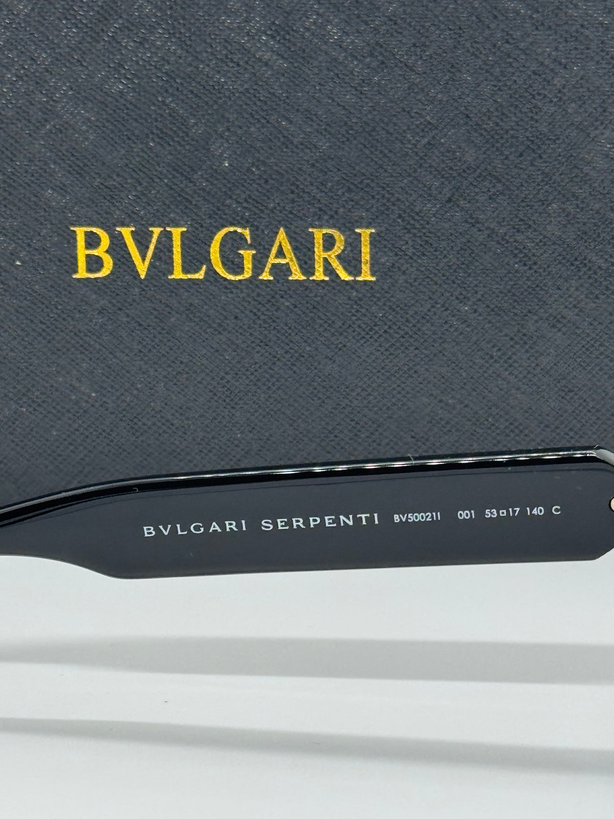 Bvlgari Serpenti BV50021I Cateye Black Frame