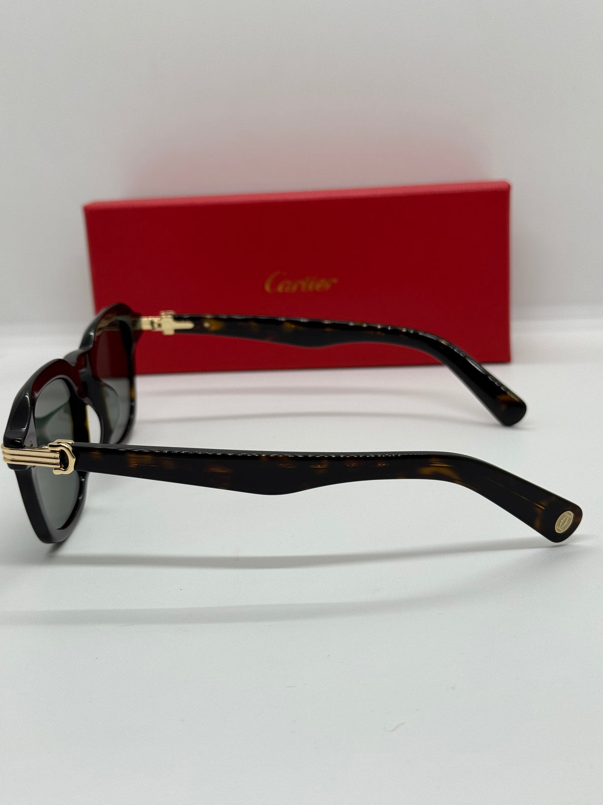 Cartier Premiere CT0536S Olive Tortoise