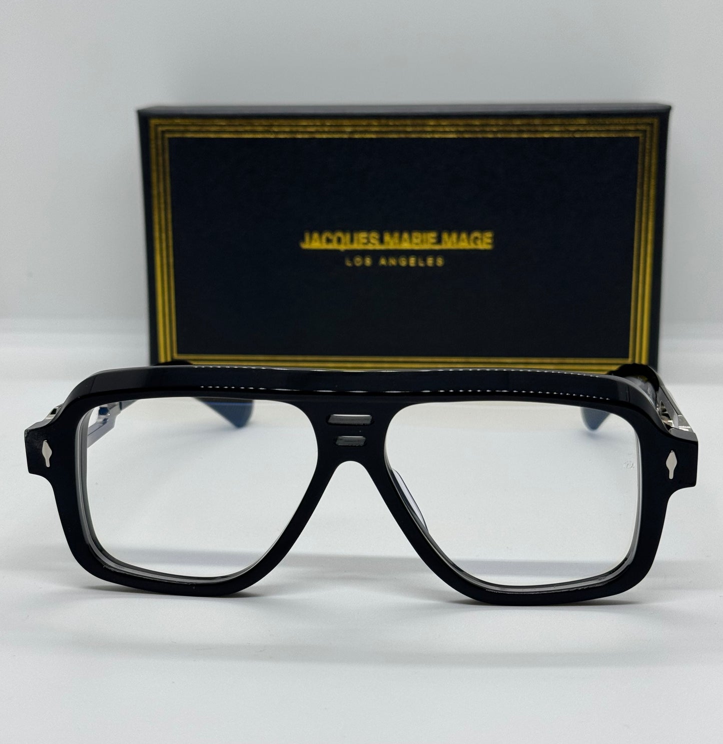 Jacques Marie Mage Fugue Black x Silver Frame