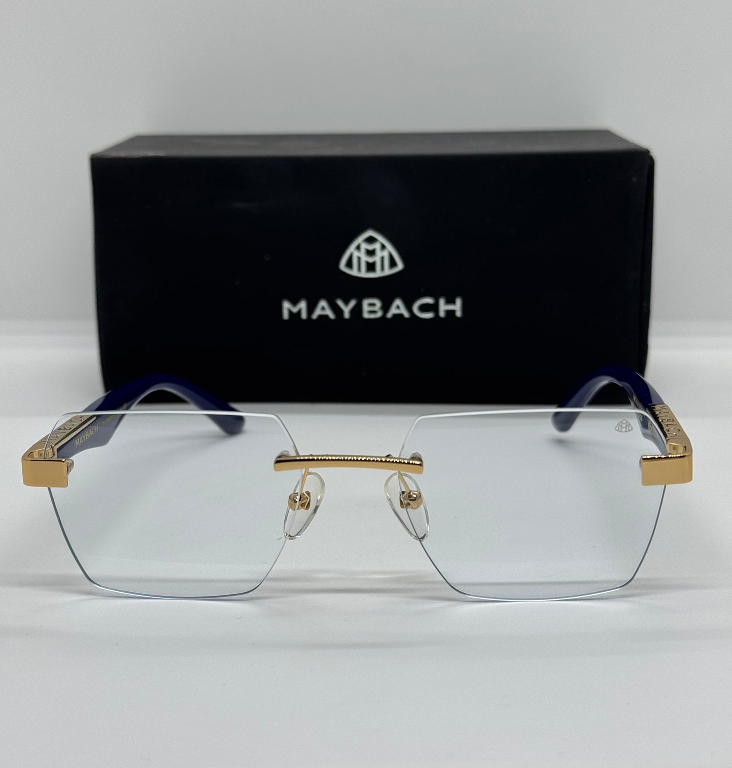 Maybach The Artist R Navy Blue Photo-chromatic Rimless