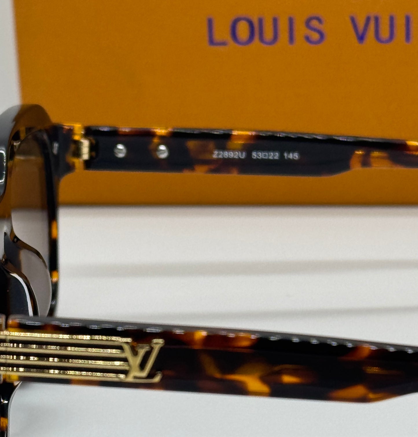 Louis Vuitton Slide Brown Tortoise