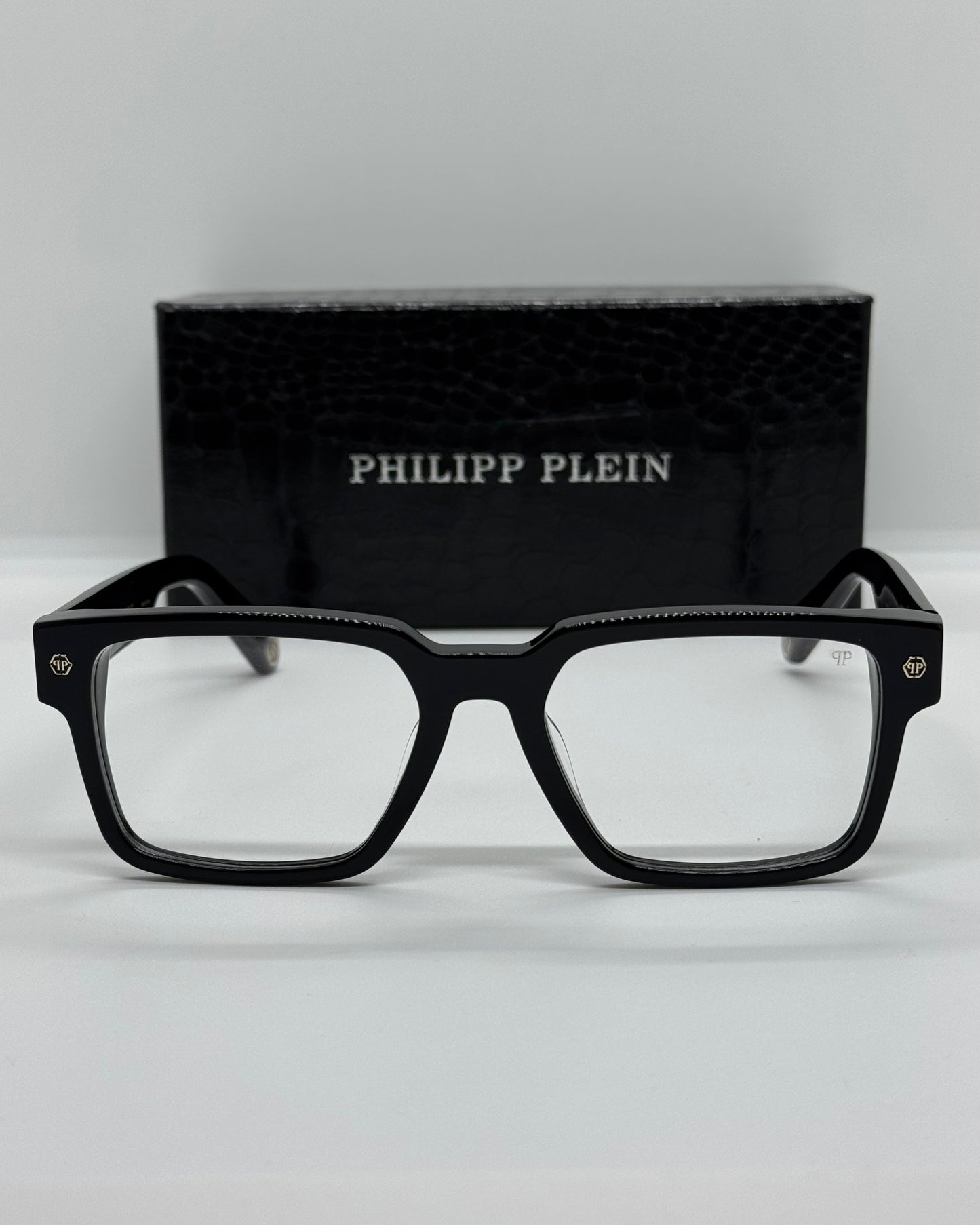 Philipp Plein Stud Sqaure VPP193V Black Frame