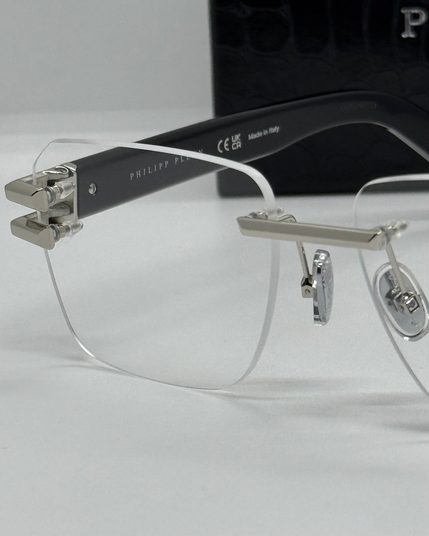 Philipp Plein VPP086 Rimless Frame