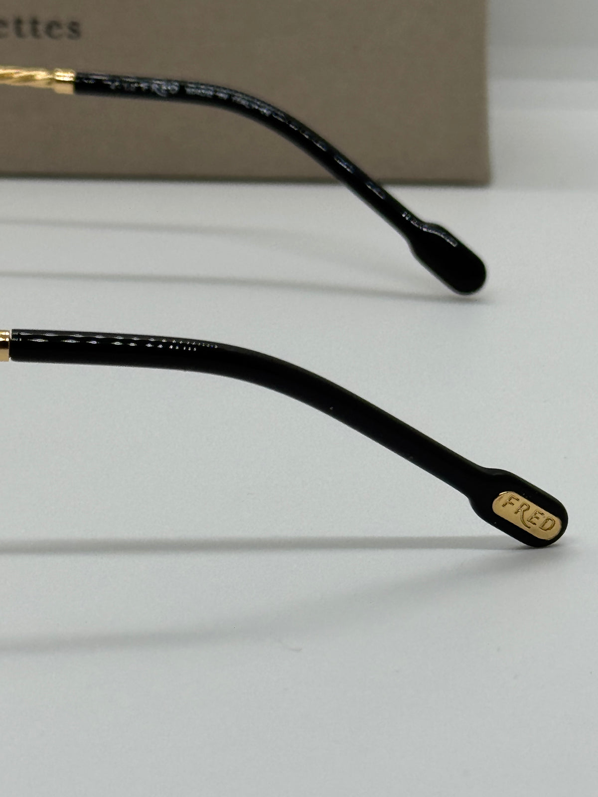 Fred Lunettes Force 10 Gold Frame