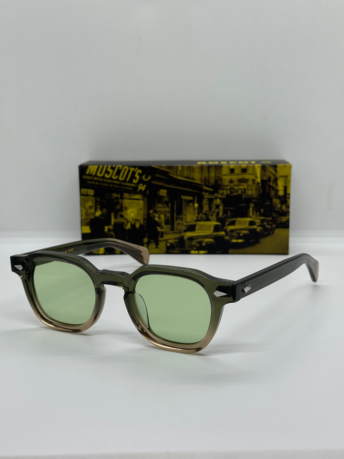 Moscot Dolt Khaki Green Shade