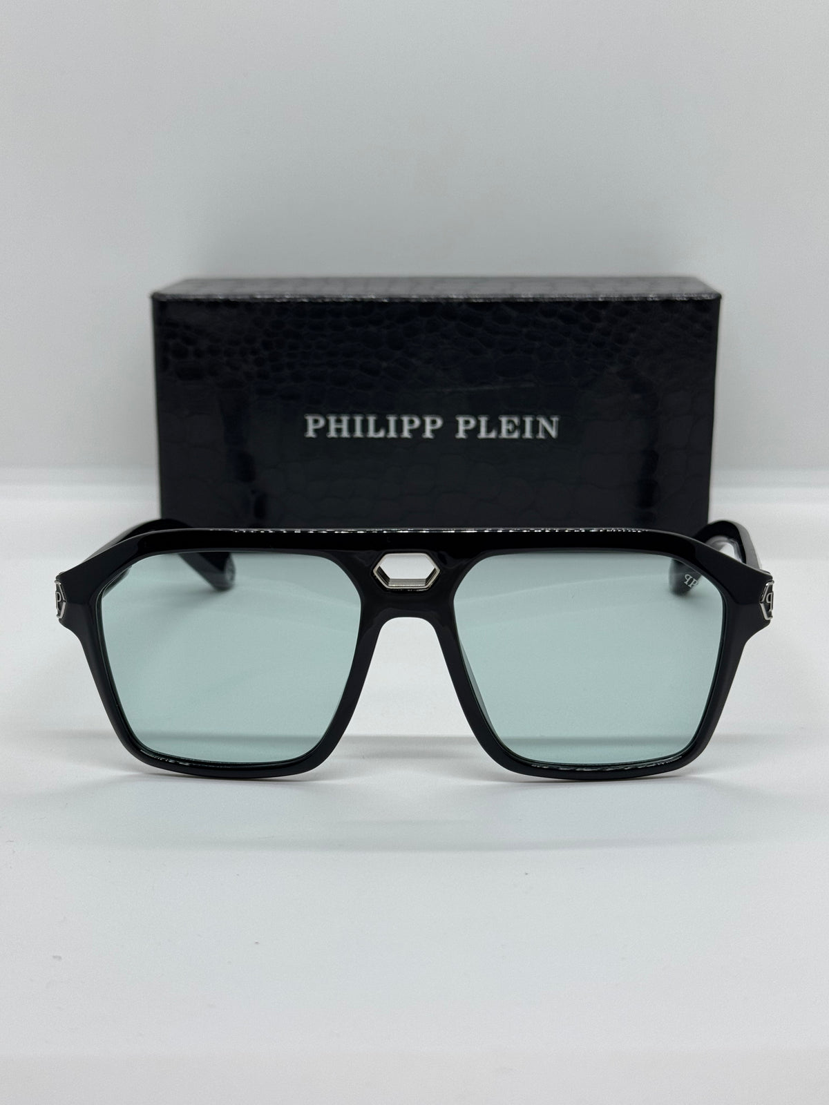Philipp Plein Brave Shades SPP072M Light Green