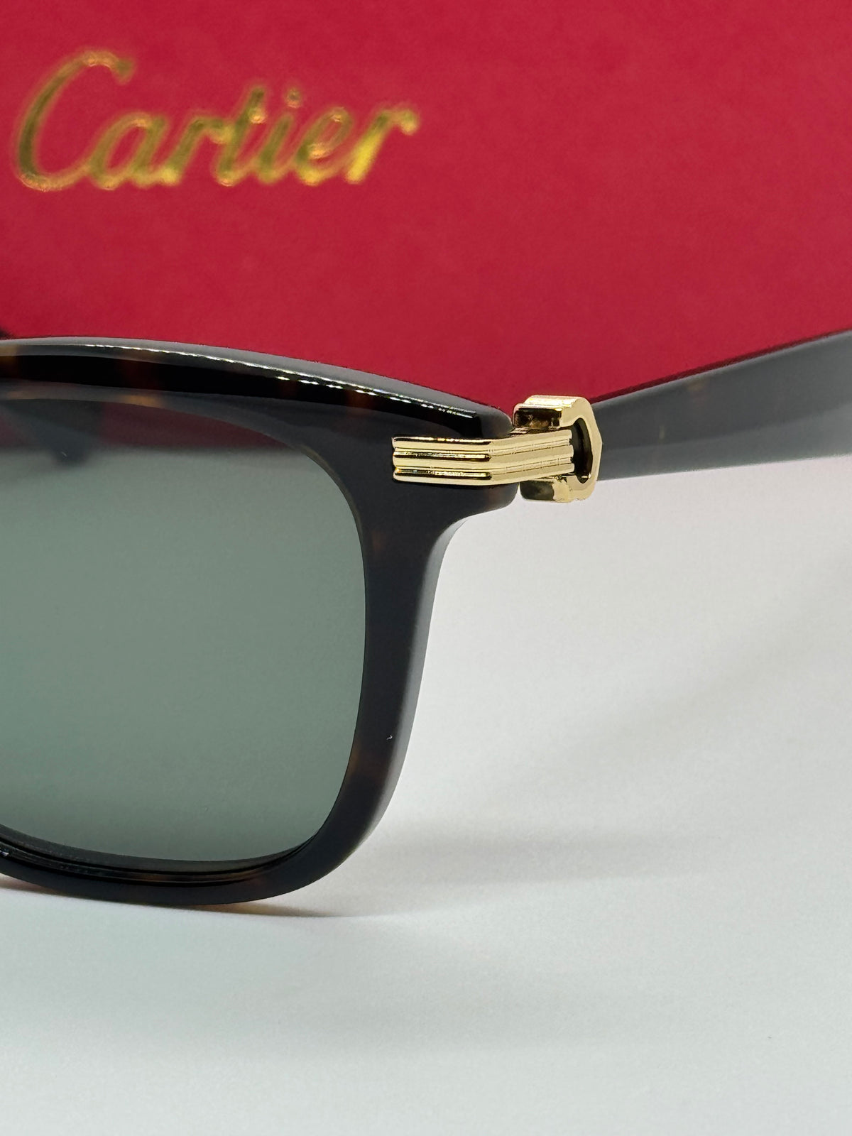 Cartier Première  CT0396S Olive Tortoise