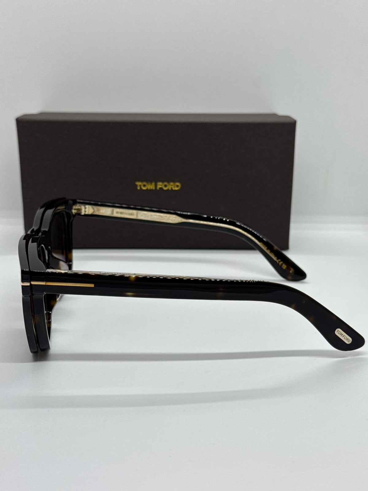 Tom Ford TF6070-B Icon Clip On Brown Tortoise