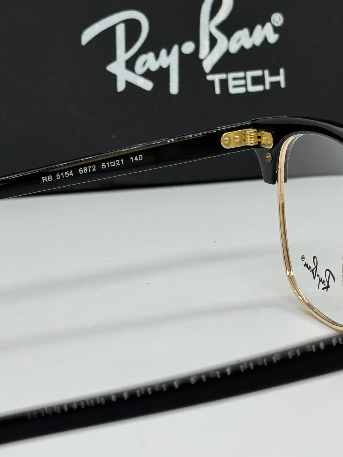Ray-Ban Clubmaster RB 5154 Gold Frame