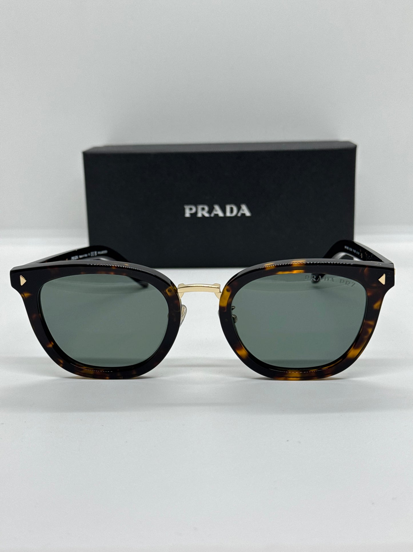 Prada PR SPRC01 Olive Tortoise