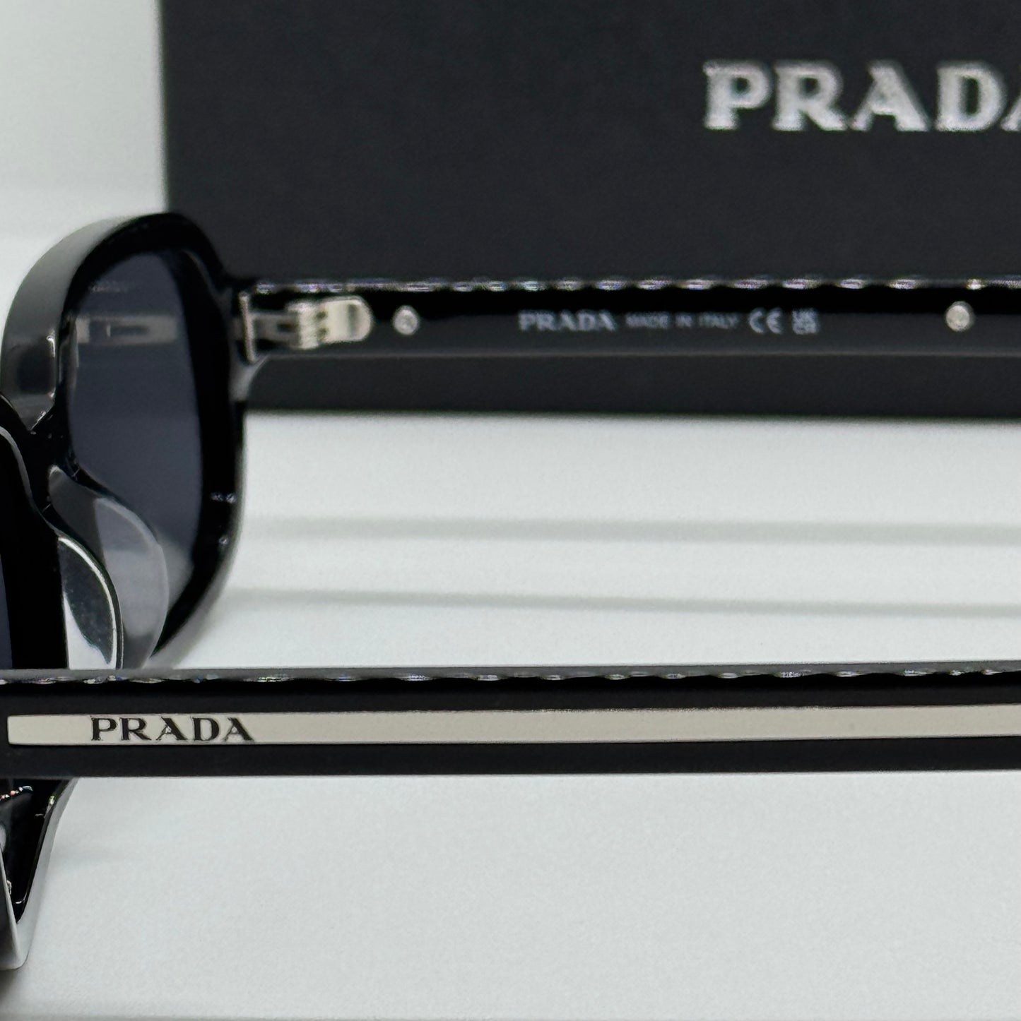 Prada PR D06S Black x Silver
