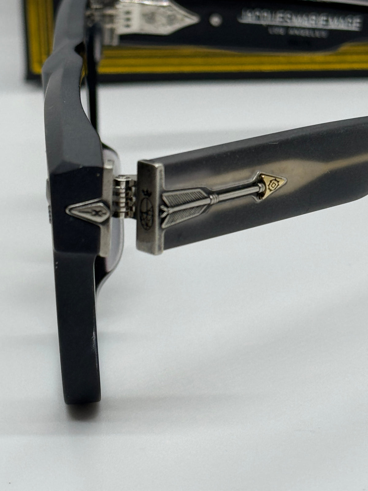 Jacques Marie Mage Laramie Matte Black Frame