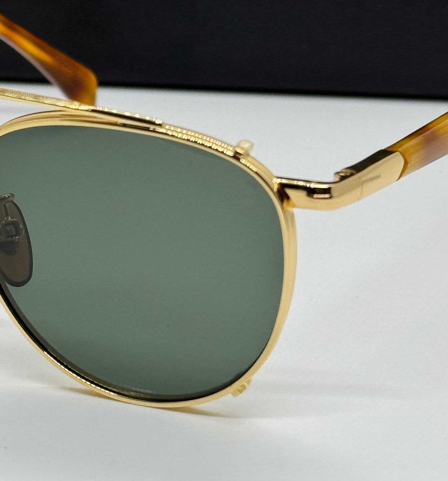 David Beckham DB1144/CS Clip-On Olive Havana