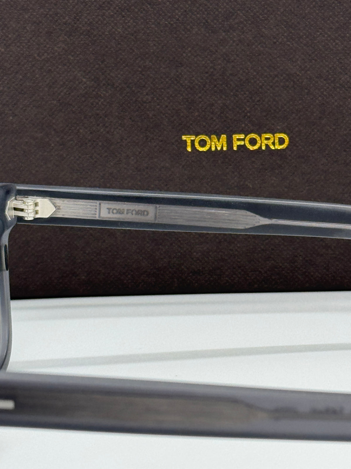 Tom Ford TF6070-B Icon Clip On Gray Matte
