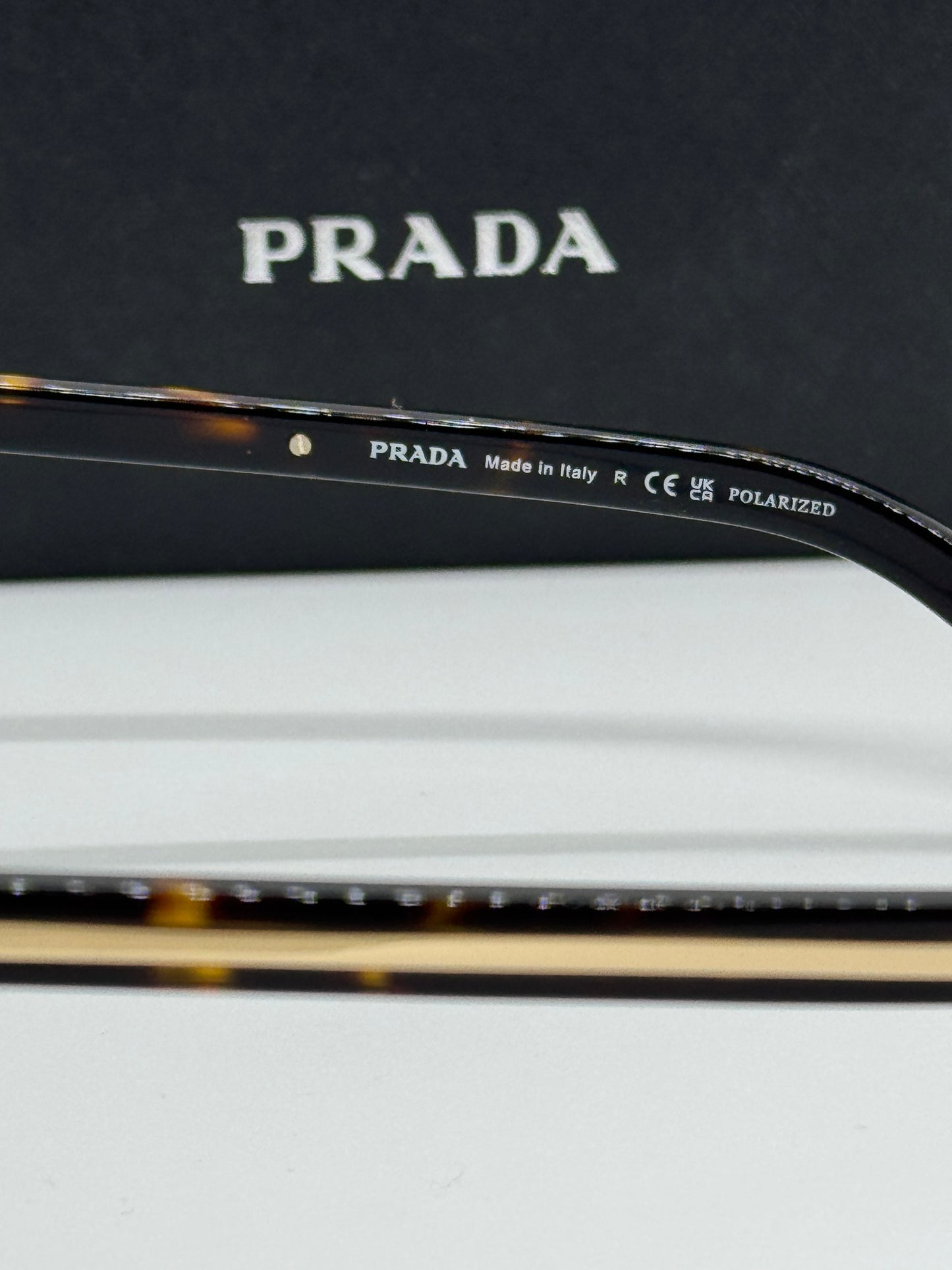 Prada PR SPRC01 Olive Tortoise