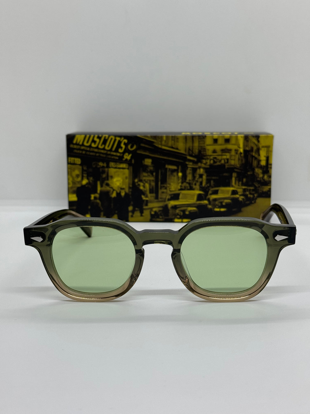 Moscot Dolt Khaki Green Shade