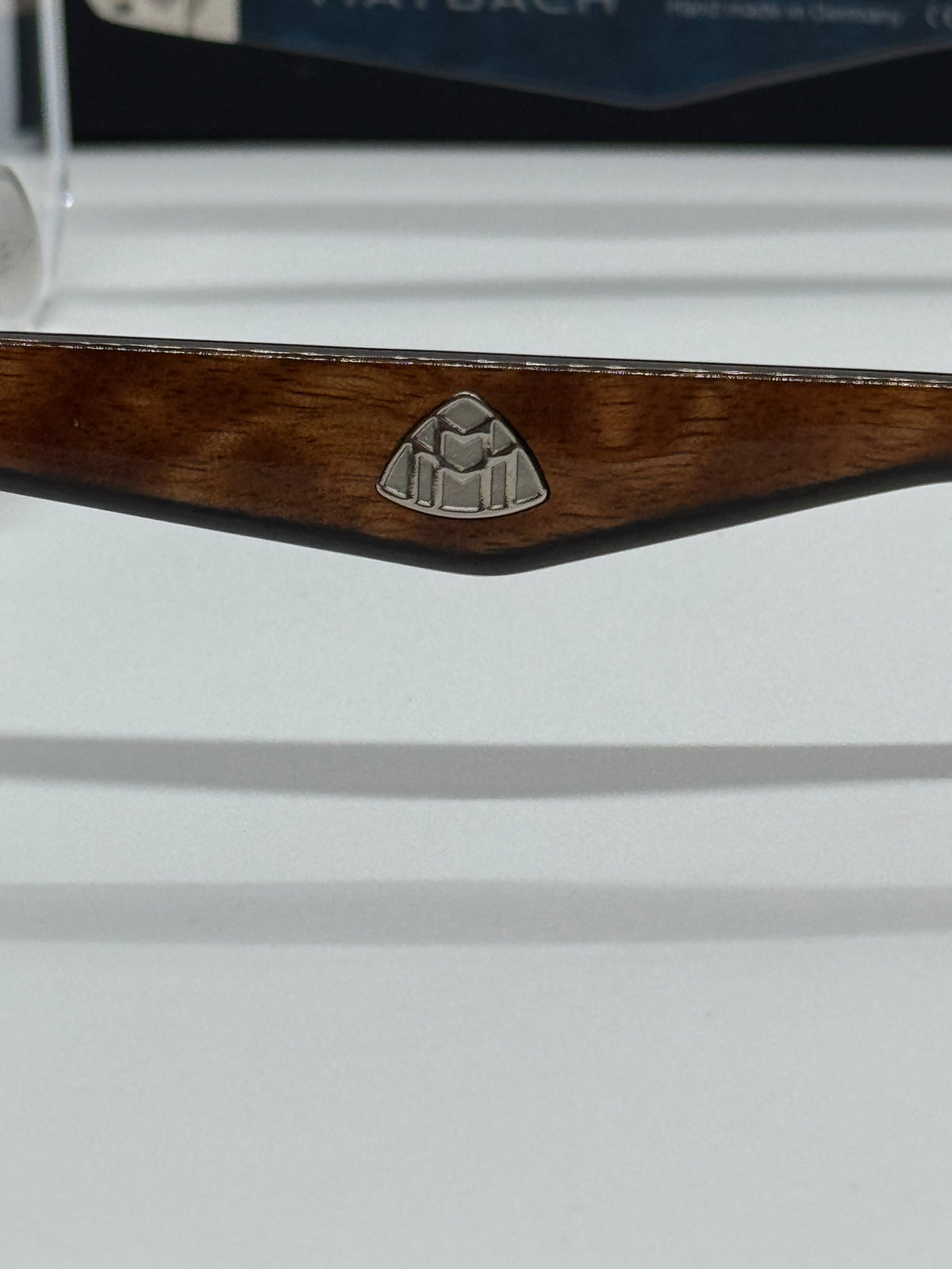 Maybach The Visionist Sun 1 Silver Rimless Frame