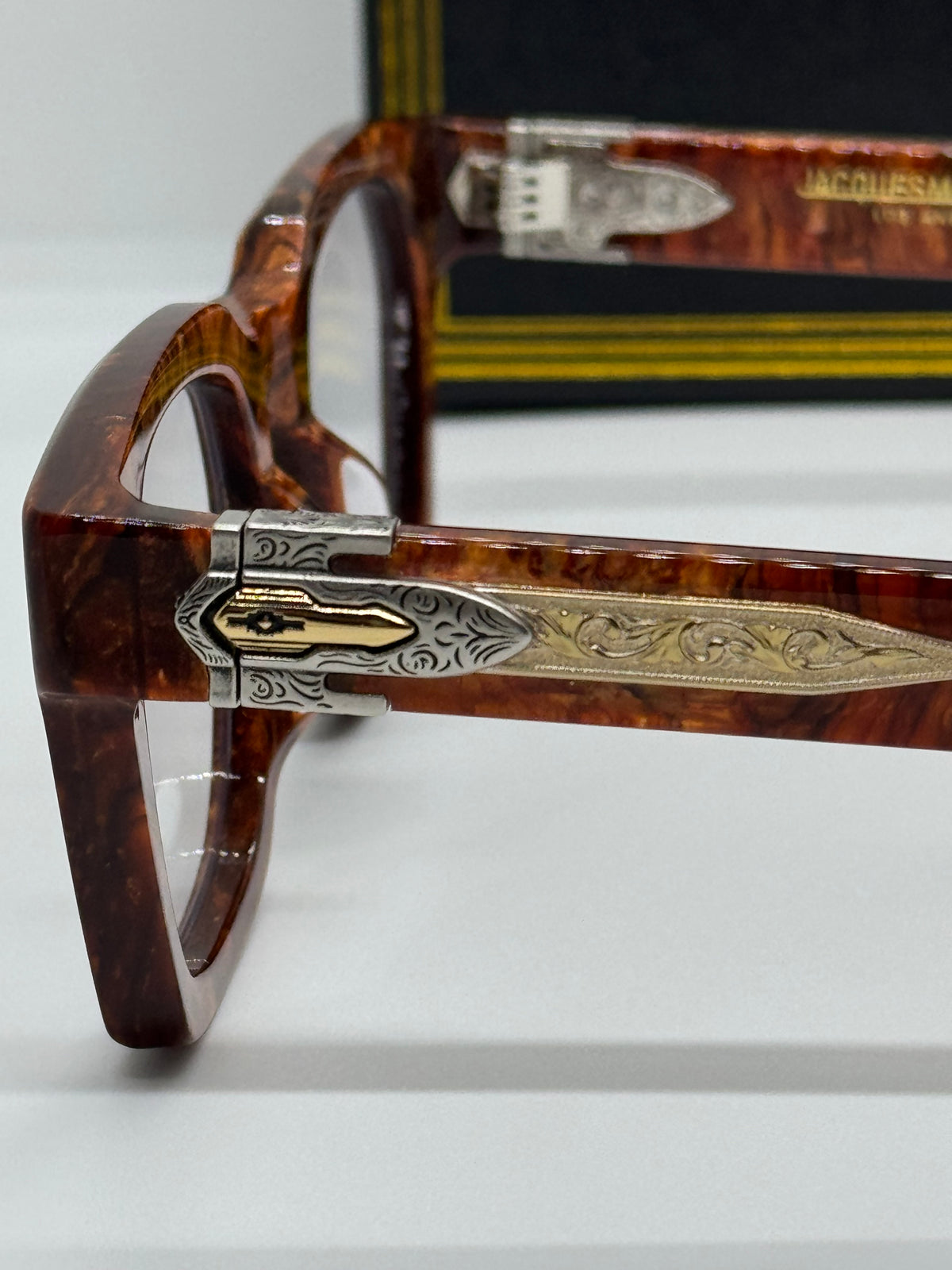 Jacques Marie Mage Sterett Fire Horn Frame