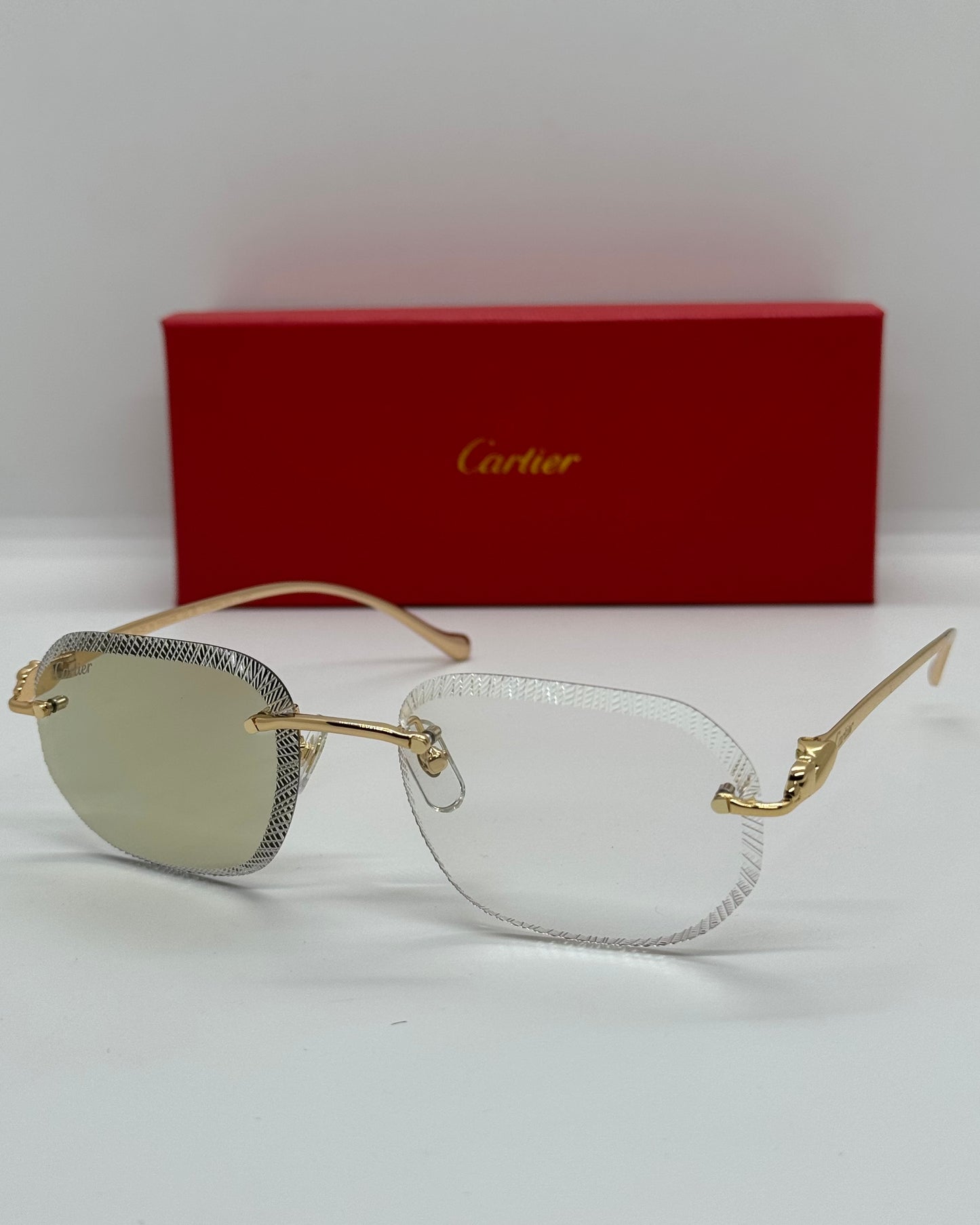 Cartier Panthere Diamond Cut Photo-chromatic Gold