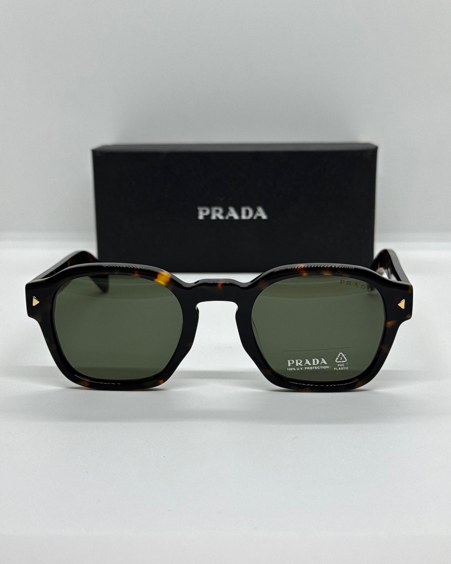 Prada SPR A16 Olive Tortoise Shade