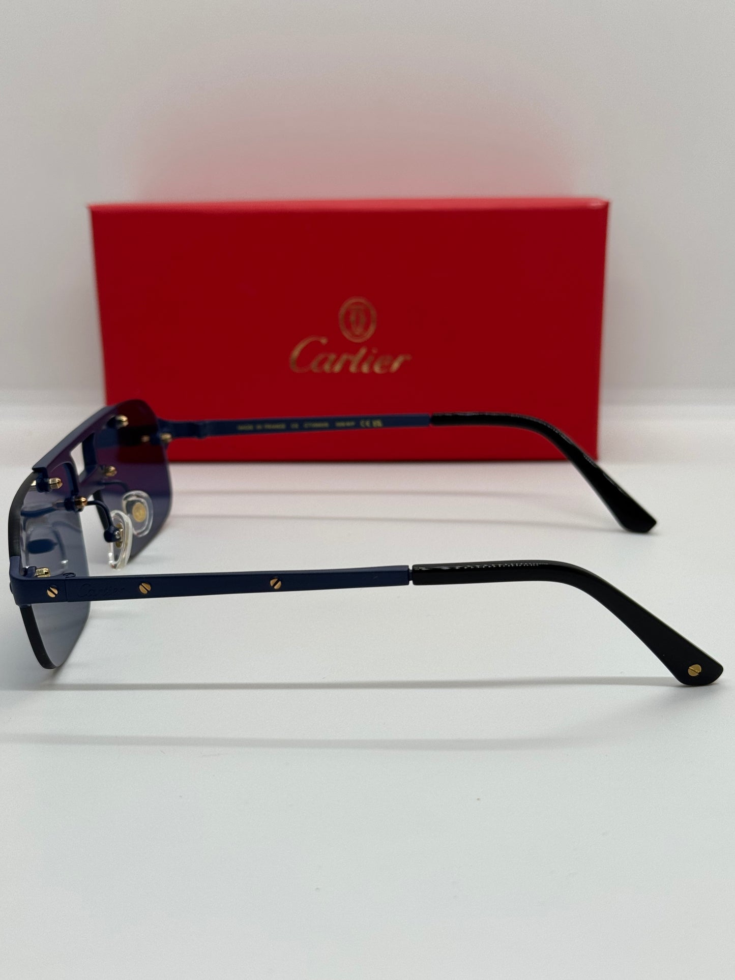 Cartier De Santos CT0660S Navy Blue