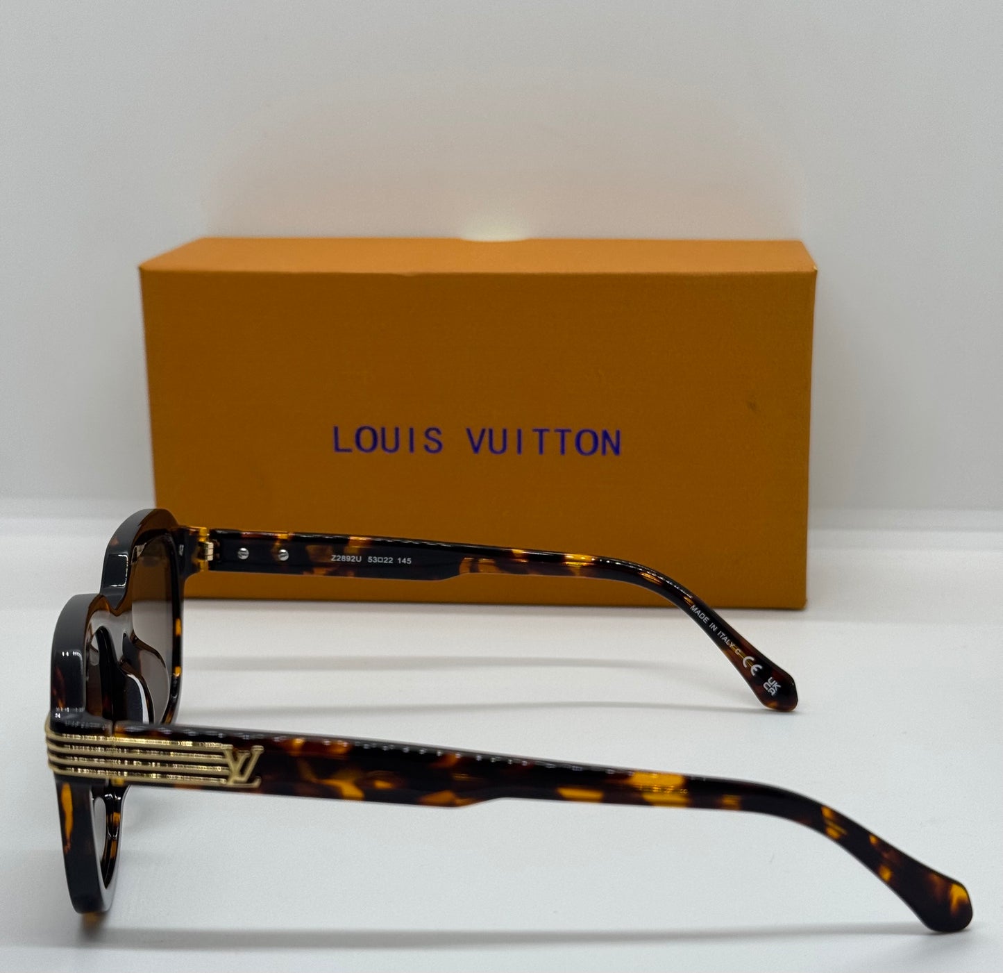 Louis Vuitton Slide Brown Tortoise
