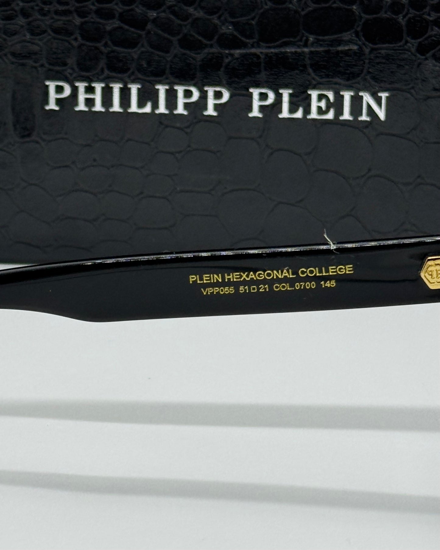 Philipp Plein Hexagonal College Frame