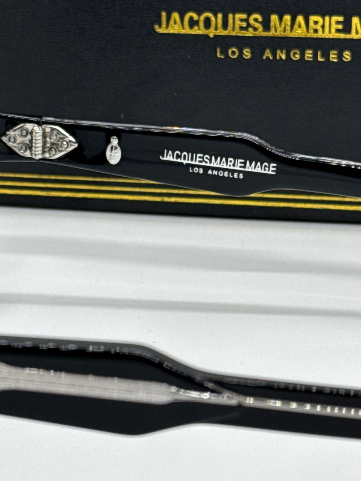 Jacques Marie Mage Jasper Black Frame