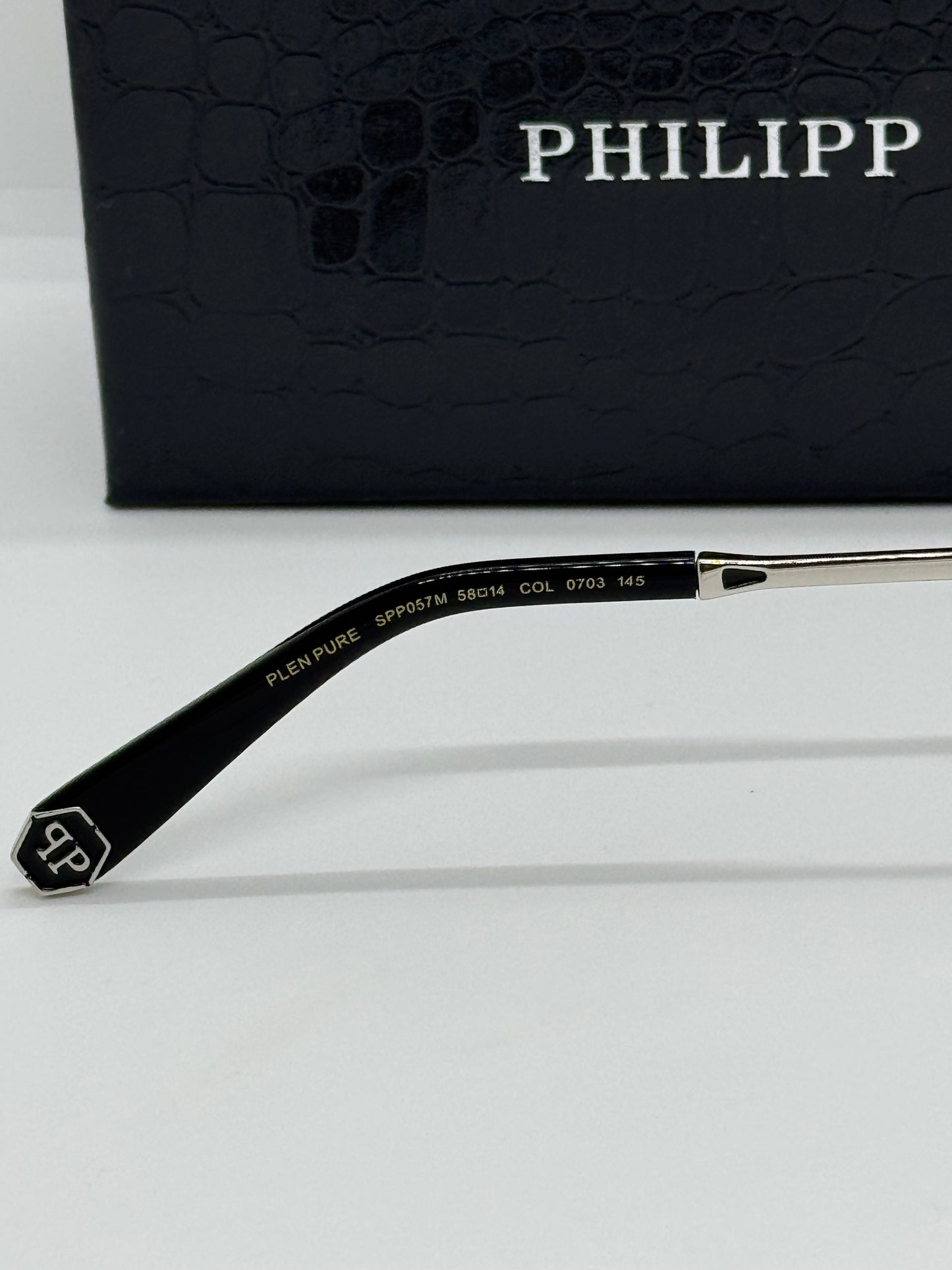 Philipp Plein Pure SPP057M Silver Frame