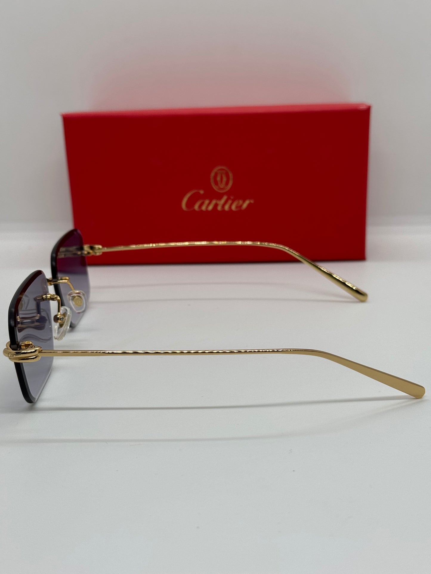 Cartier C Decor Rimless Rectangle Gradient